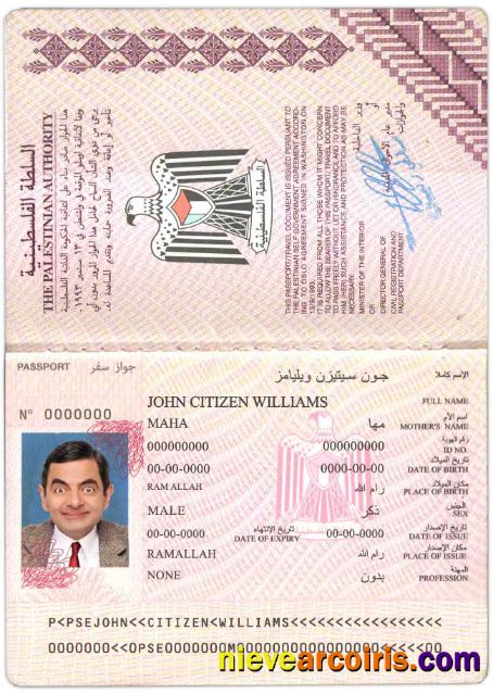 Palestine passport